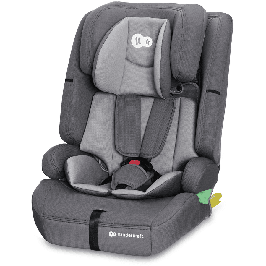 Kinderkraft Autostoel Safety Fix 2 i-Size 76 tot 150 cm 8 kg grijs