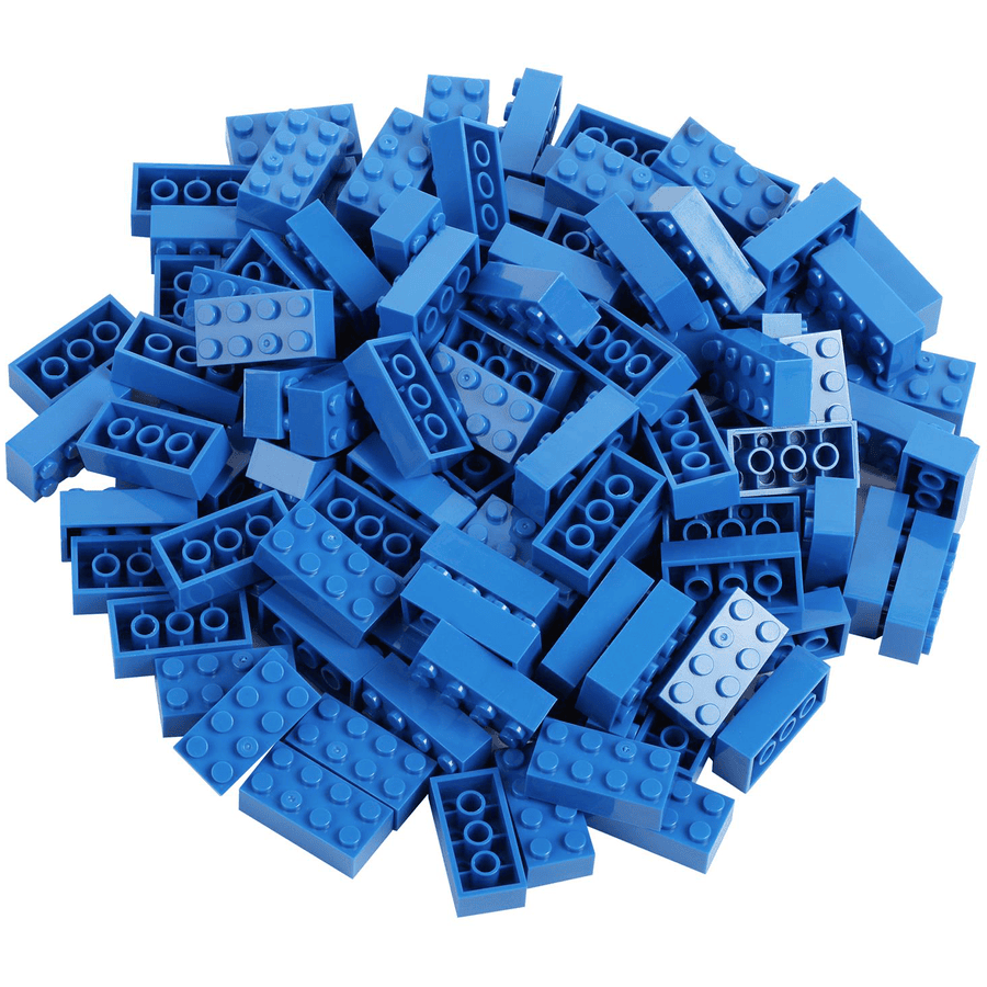 Katara Bloques de construcción - 120 piezas 4x2 azul