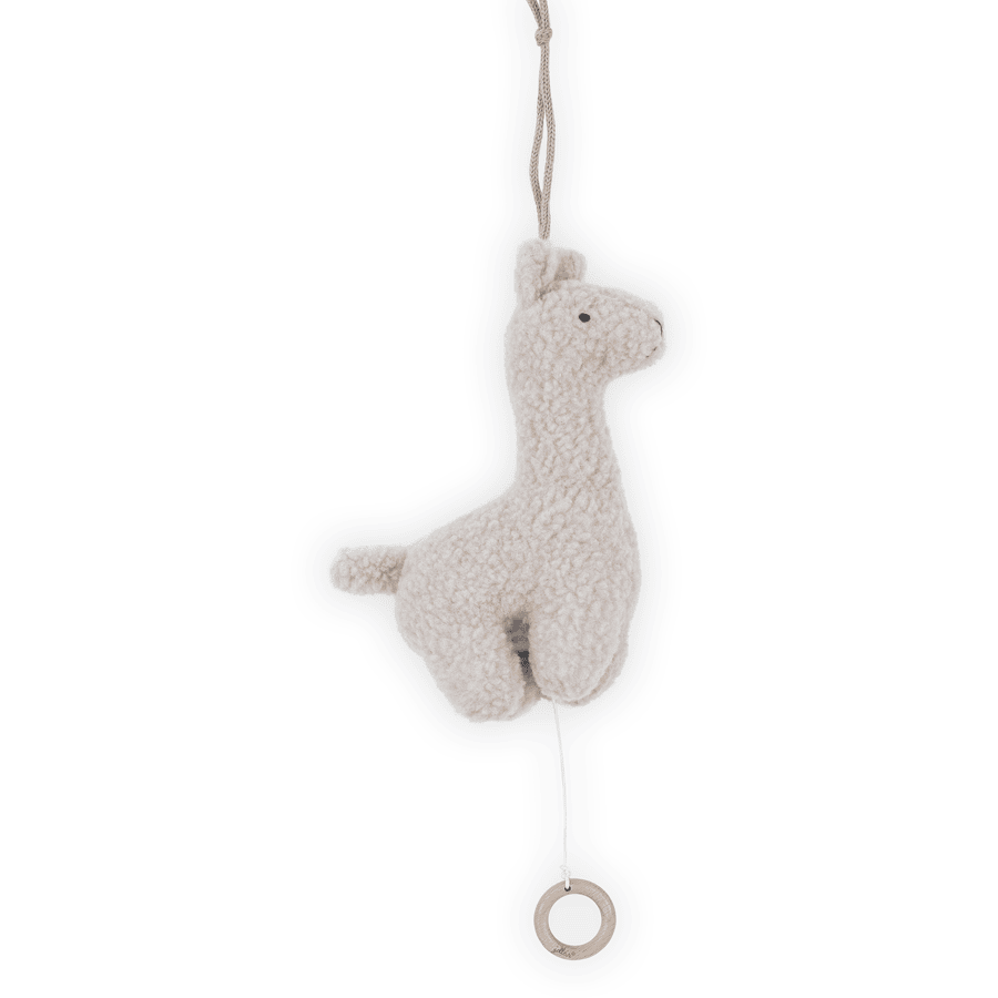 jollein Peluche musicale lama gris