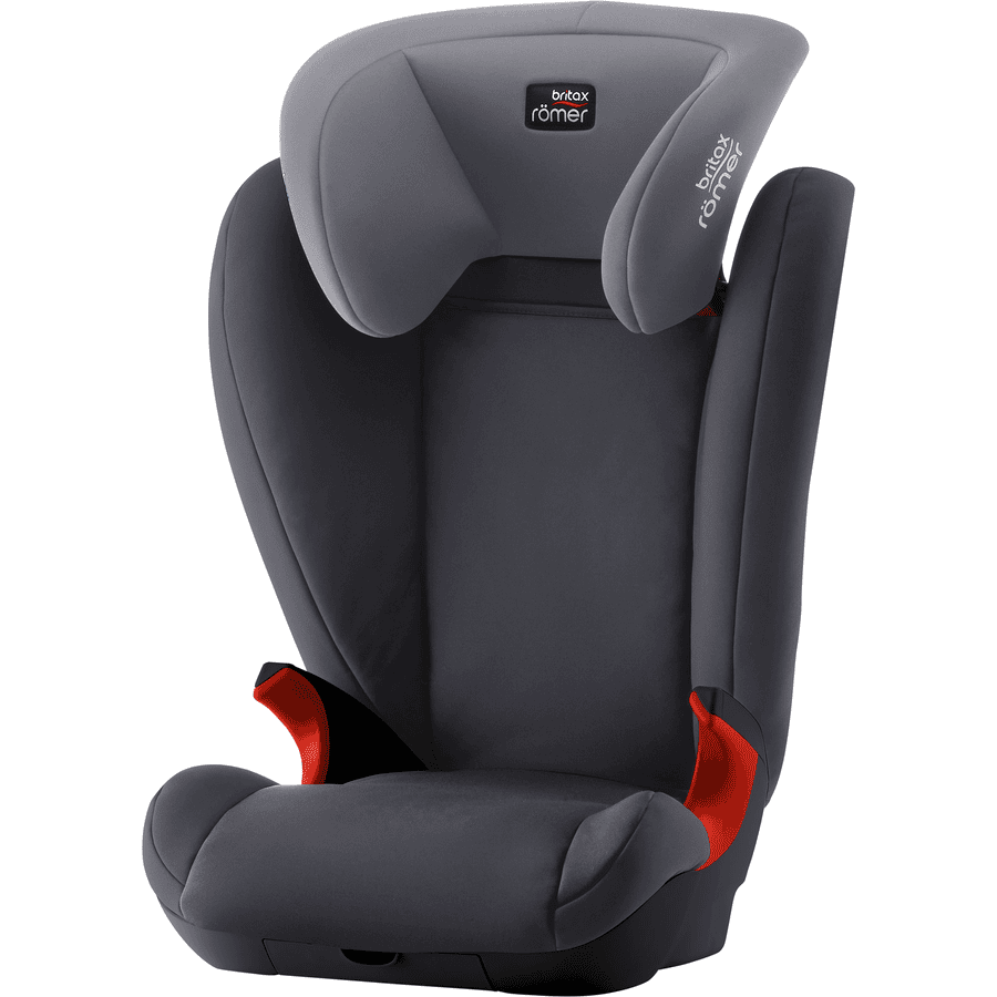 Stevig composiet Kunstmatig BRITAX RÖMER Autostoel Kid II Black Series Storm Grey | pinkorblue.be