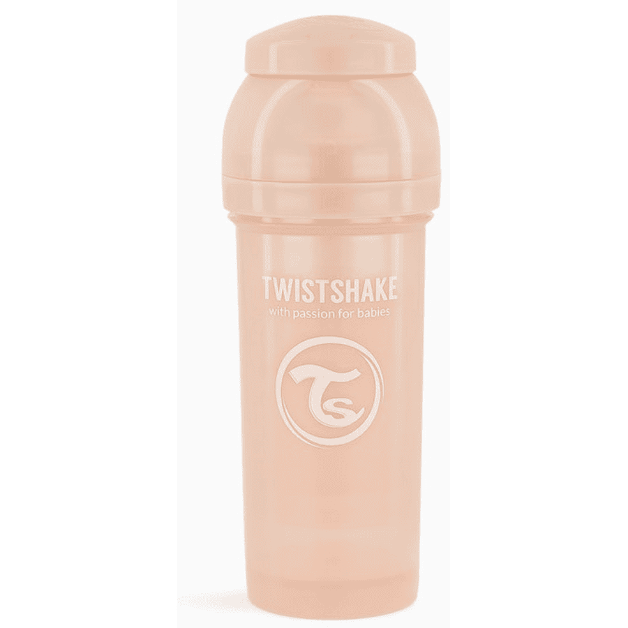 Twist shake  Kojenecká láhev antikoliková od 0 měsíců 260 ml, Champagne