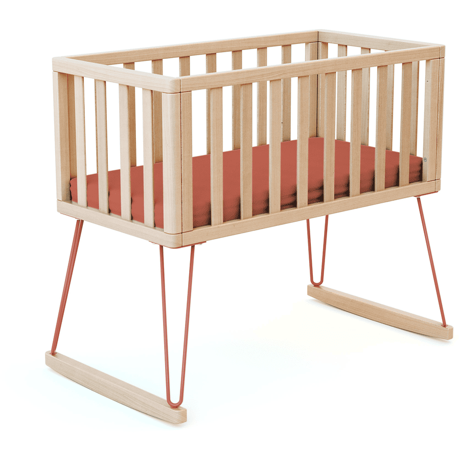 JURABABY kolébka POUZE 40 x 80 cm Rétro buk terakota