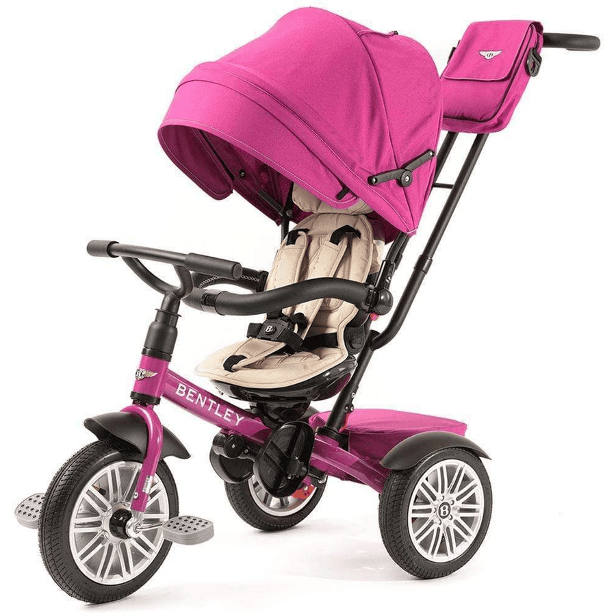 Bentley 6 in 1 Tricycle, Fuchsia