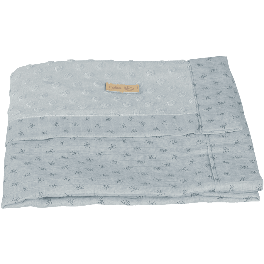 roba Kuscheldecke Lil Planet hellblau 80 x 80 cm