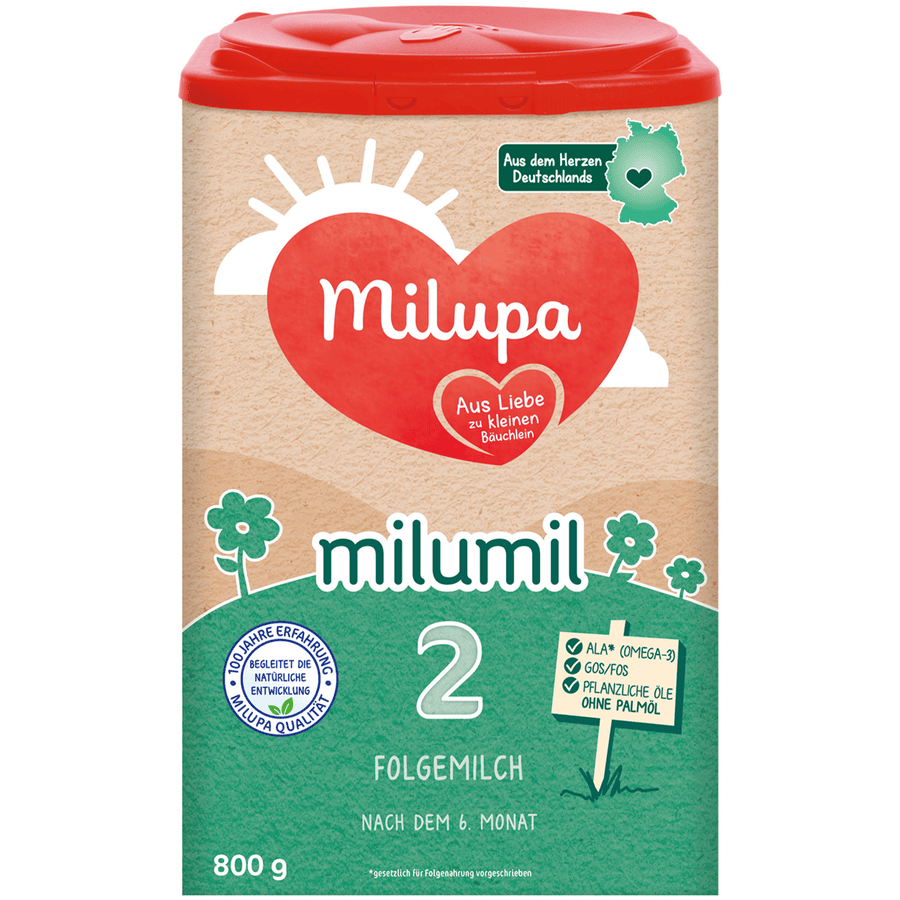 Milupa Folgemilch Milumil 2 800 g nach dem 6. Monat 

