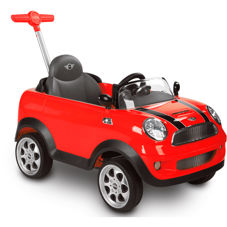 ROLLPLAY Mini Cooper Push Car - rosso