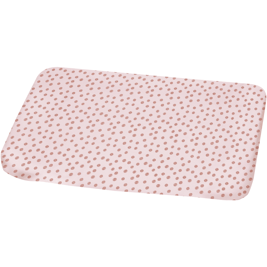 Alvi ® Přebalovací podložka s látkovým potahem Curly Dots 85 x 70 cm