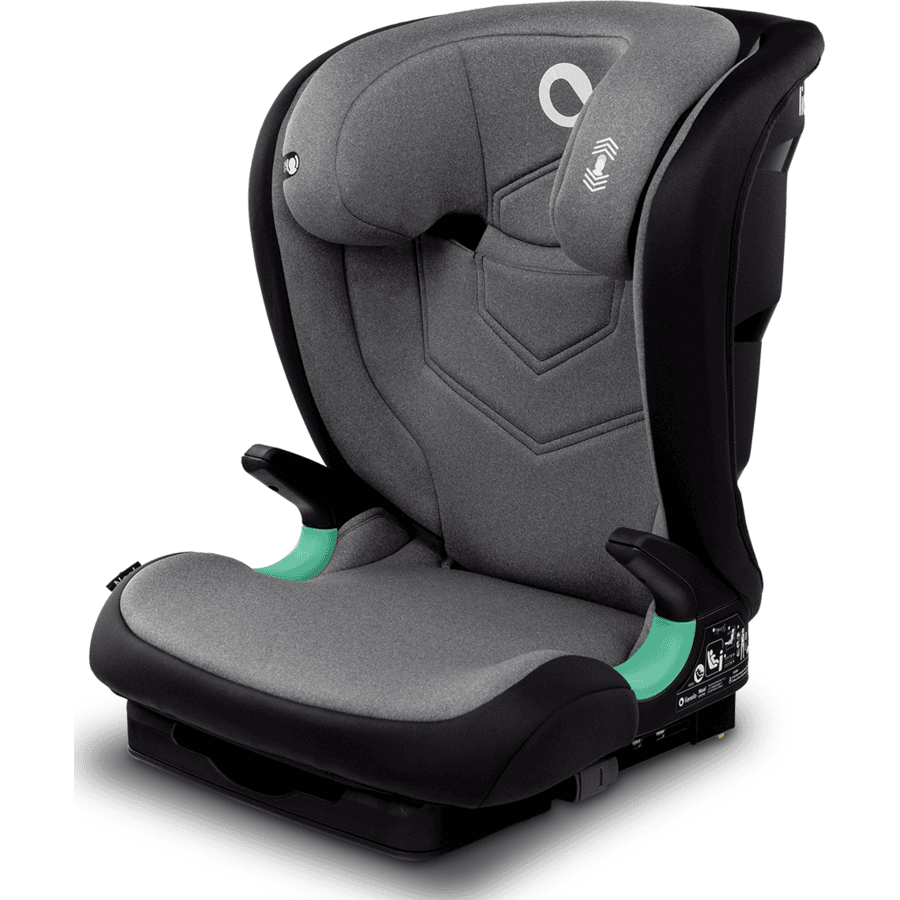 lionelo Seggiolino auto Neal i-Size Grey Stone 