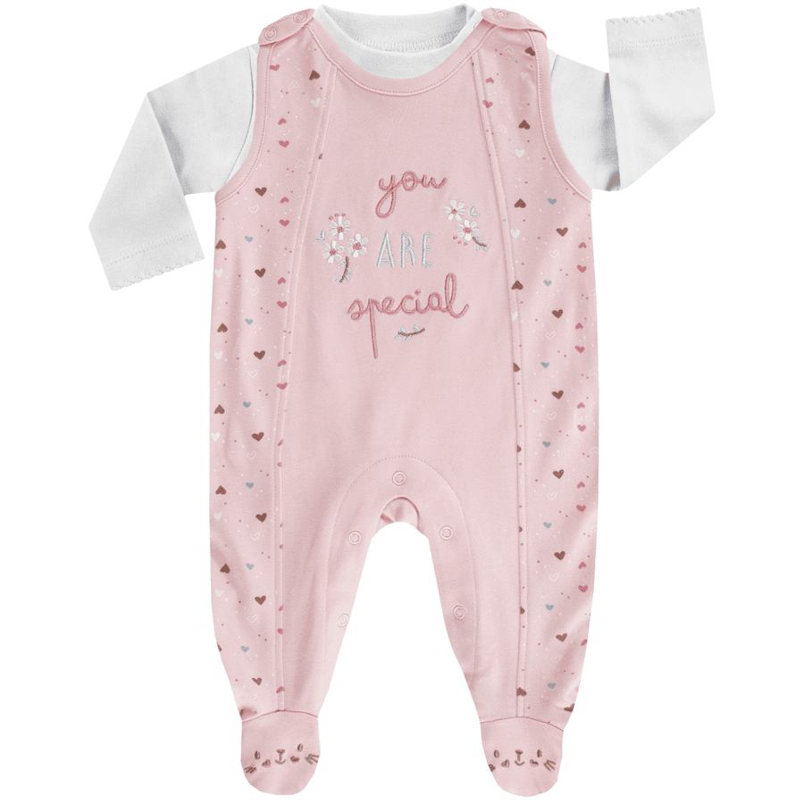JACKY ensemble grenouillère SWEET HOME rose