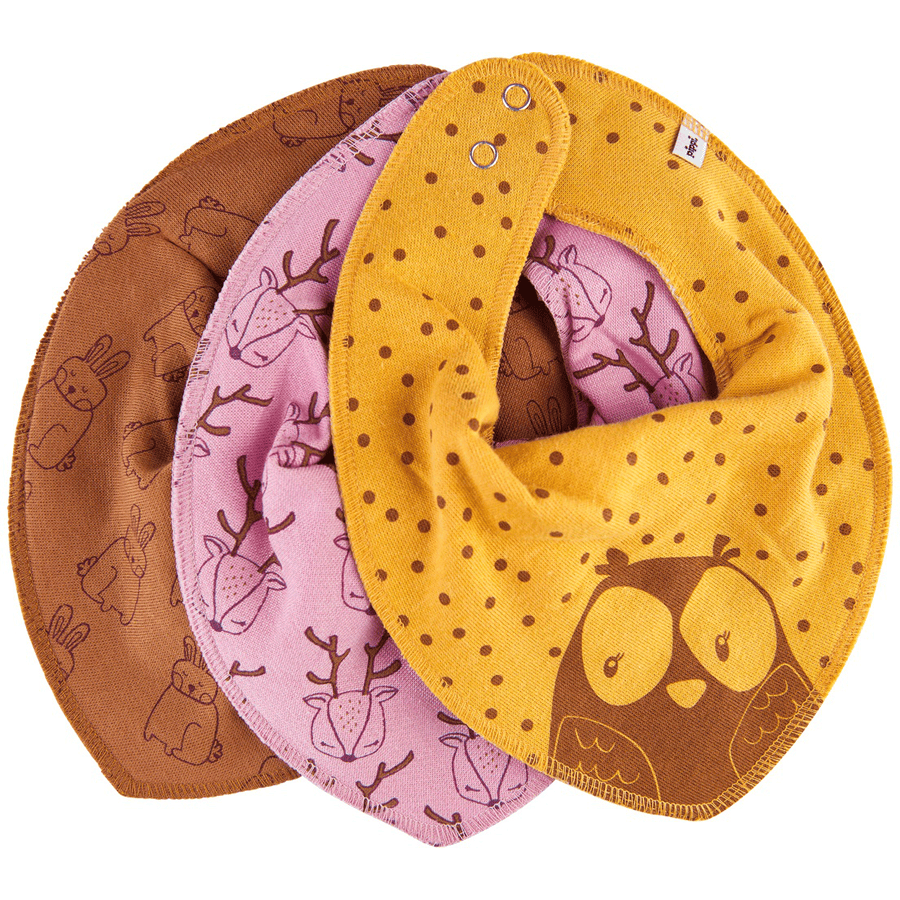 Pippi Bandana 3er Pack indian tan