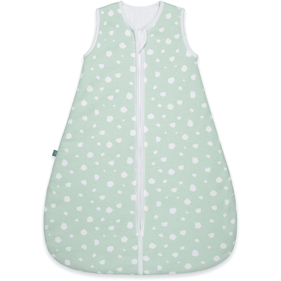 emma & noah Schlafsack Punkte Mint 
 