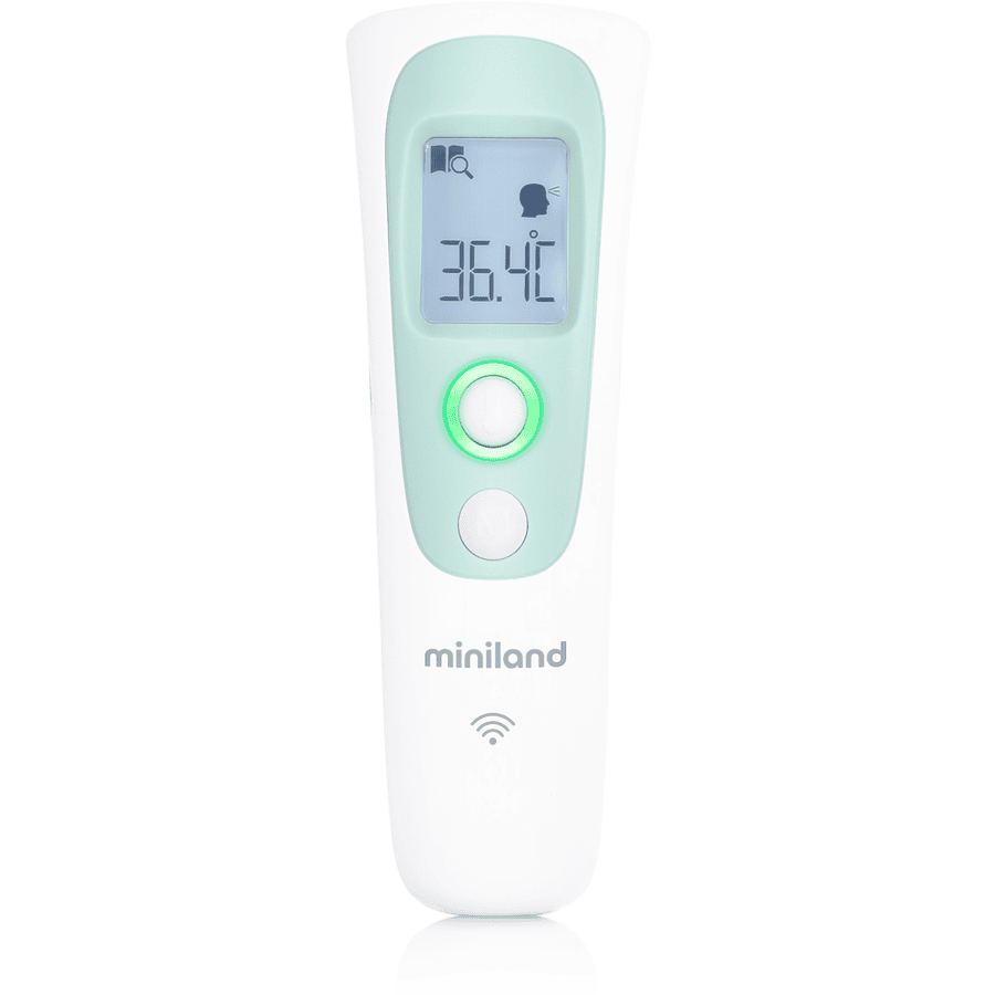 miniland Thermomètre enfant, bain et ambiant Thermoadvanced Pharma blanc