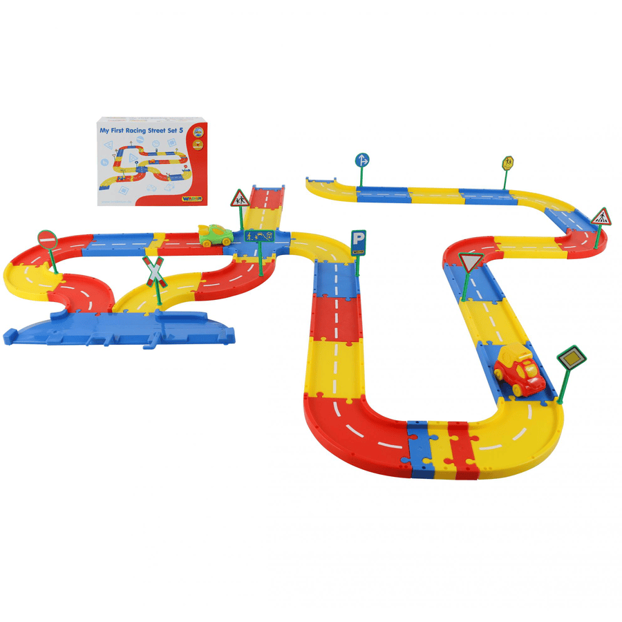 WADER QUALITY play streets (5 metri) Set supplementare, 46 pz.