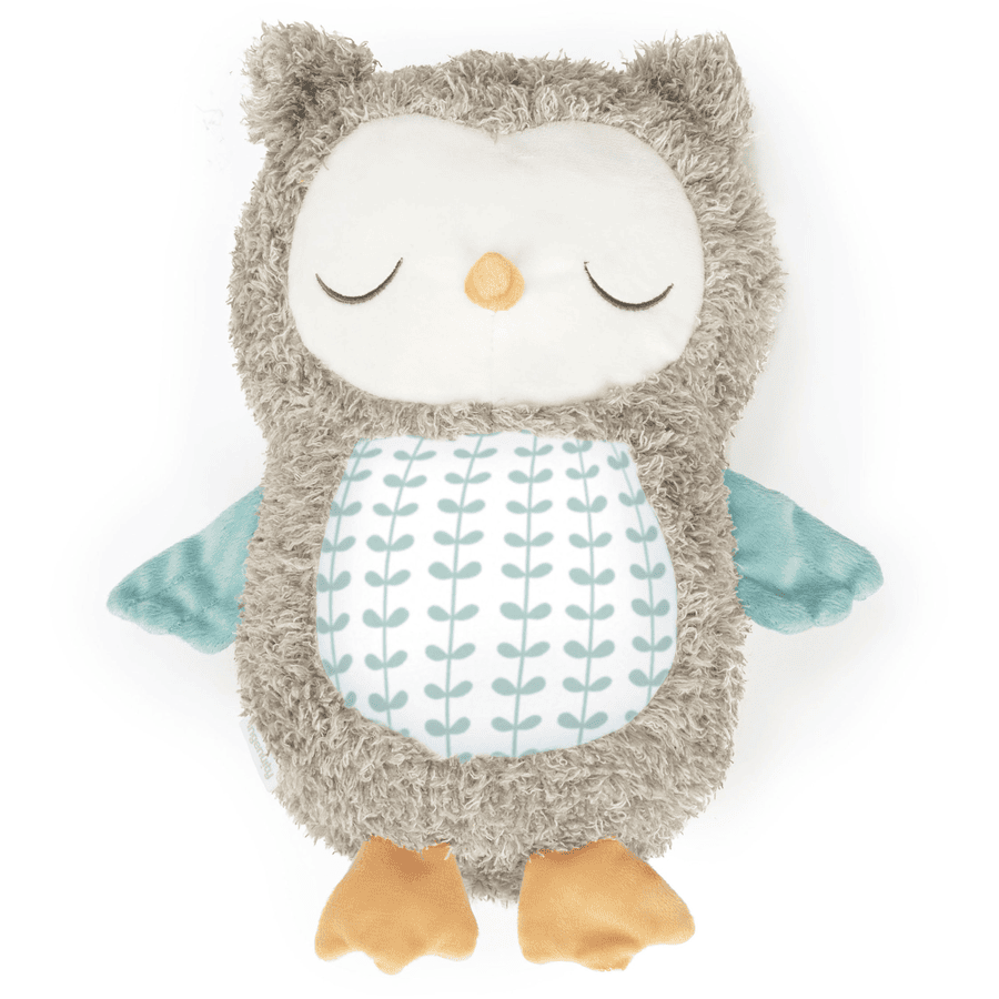 Ingenuity Snuggle Sounds™ Doudou avec haut-parleur Bluetooth - Hibou Nally™