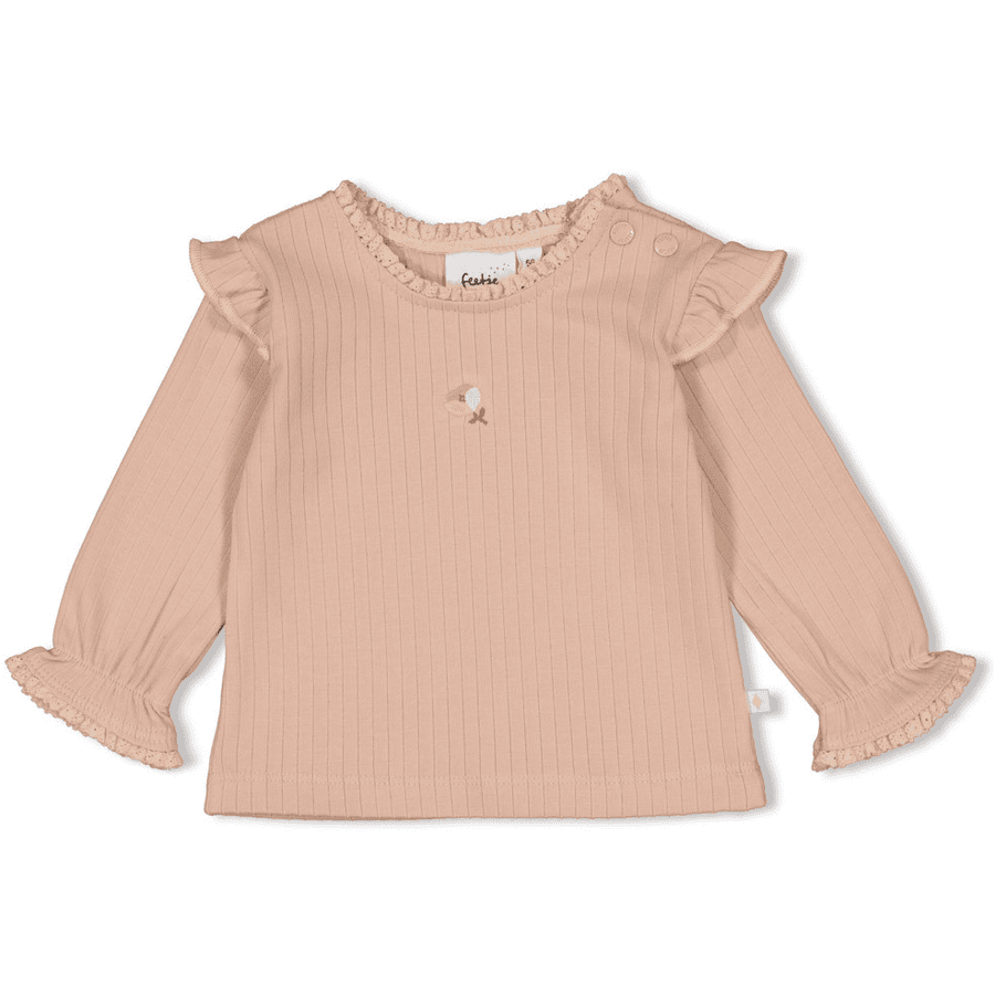 Feetje Langarmshirt Sweet Poppy Rosa