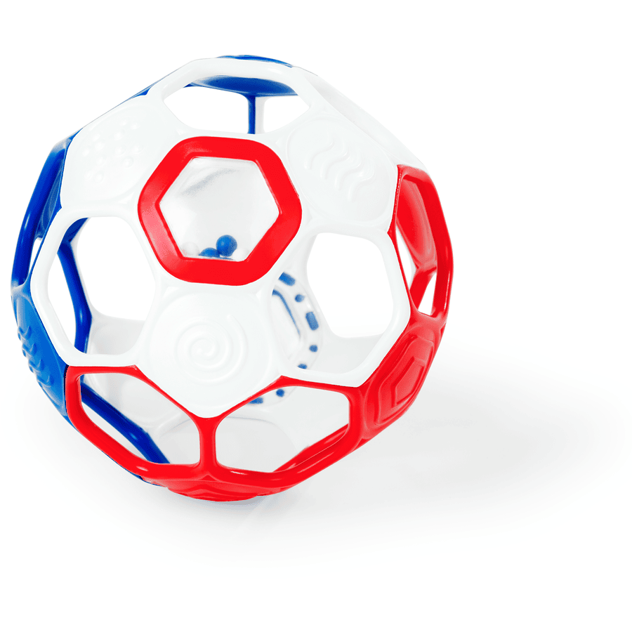 Oball™ Soccer Oball - Fußball (rot/weiß/blau)