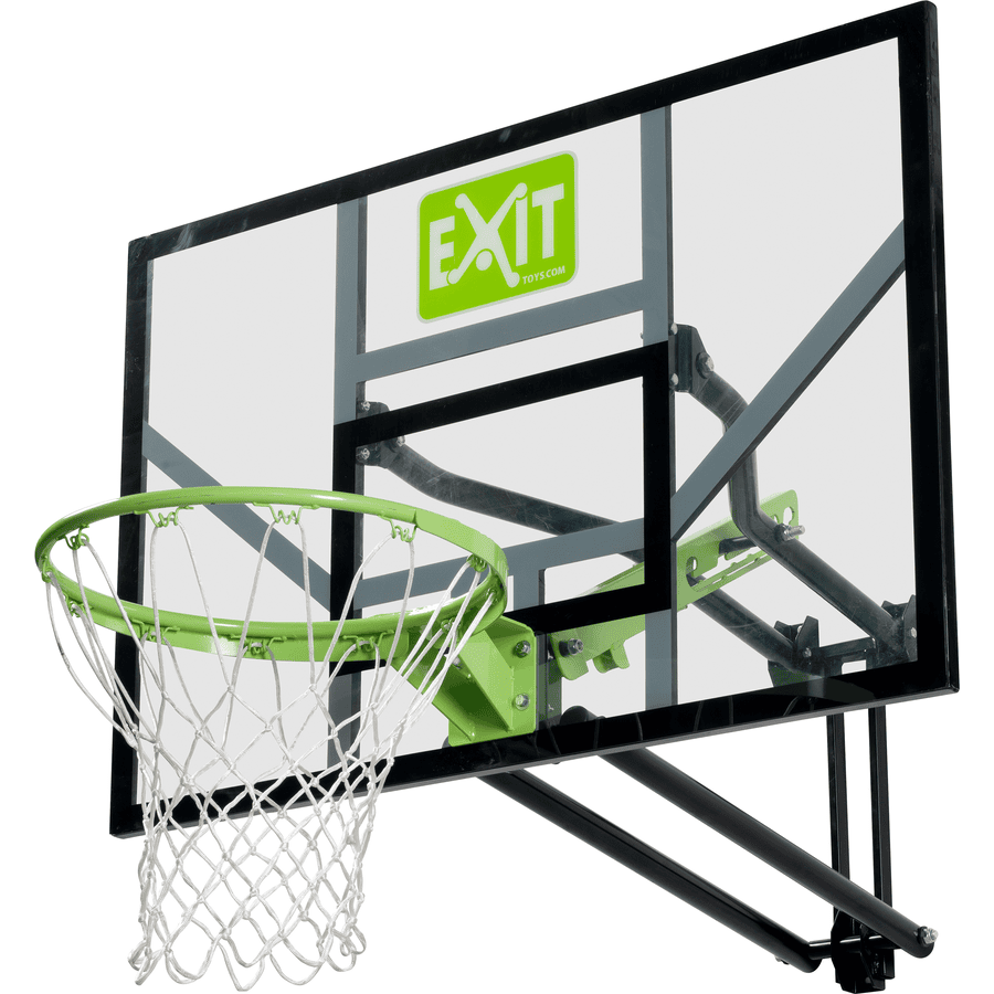 EXIT Galaxy Basket cesta de bolas para montaje en pared - verde/negro