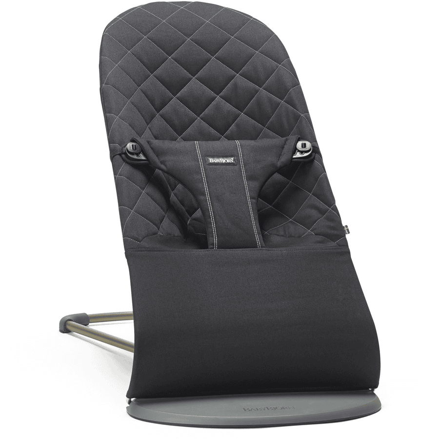 BABYBJÖRN Babywippe Bliss Cotton Schwarz