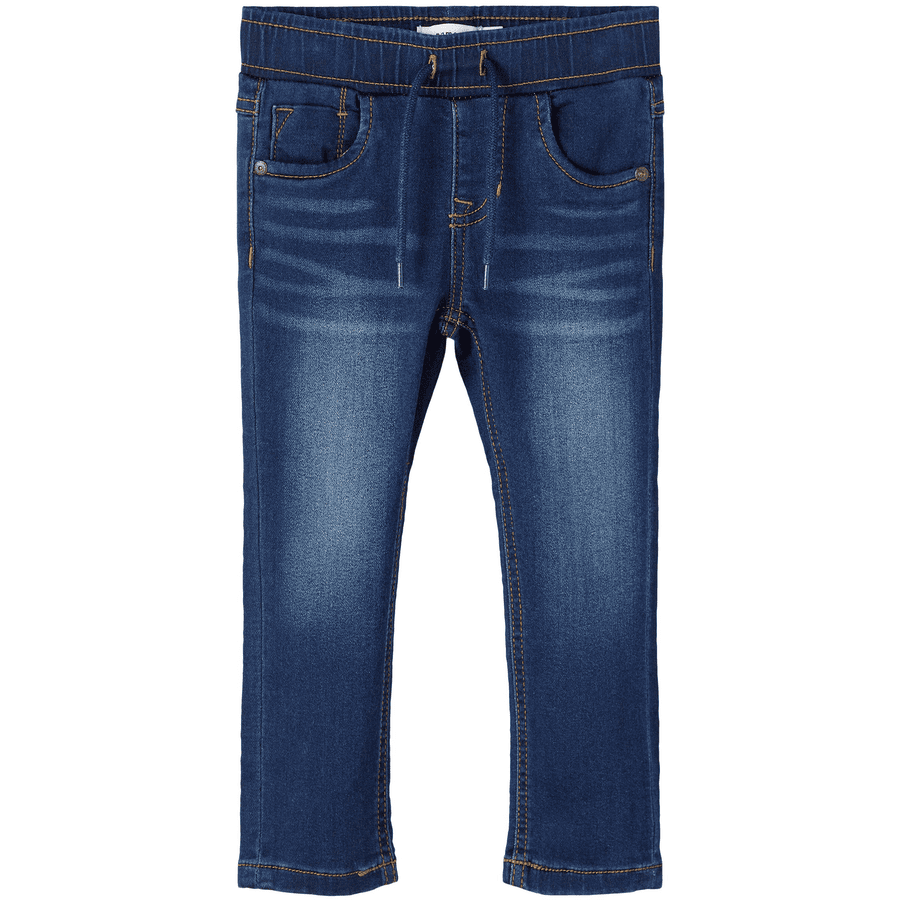 name it Potní džíny Nmmryan Dark Blue Denim