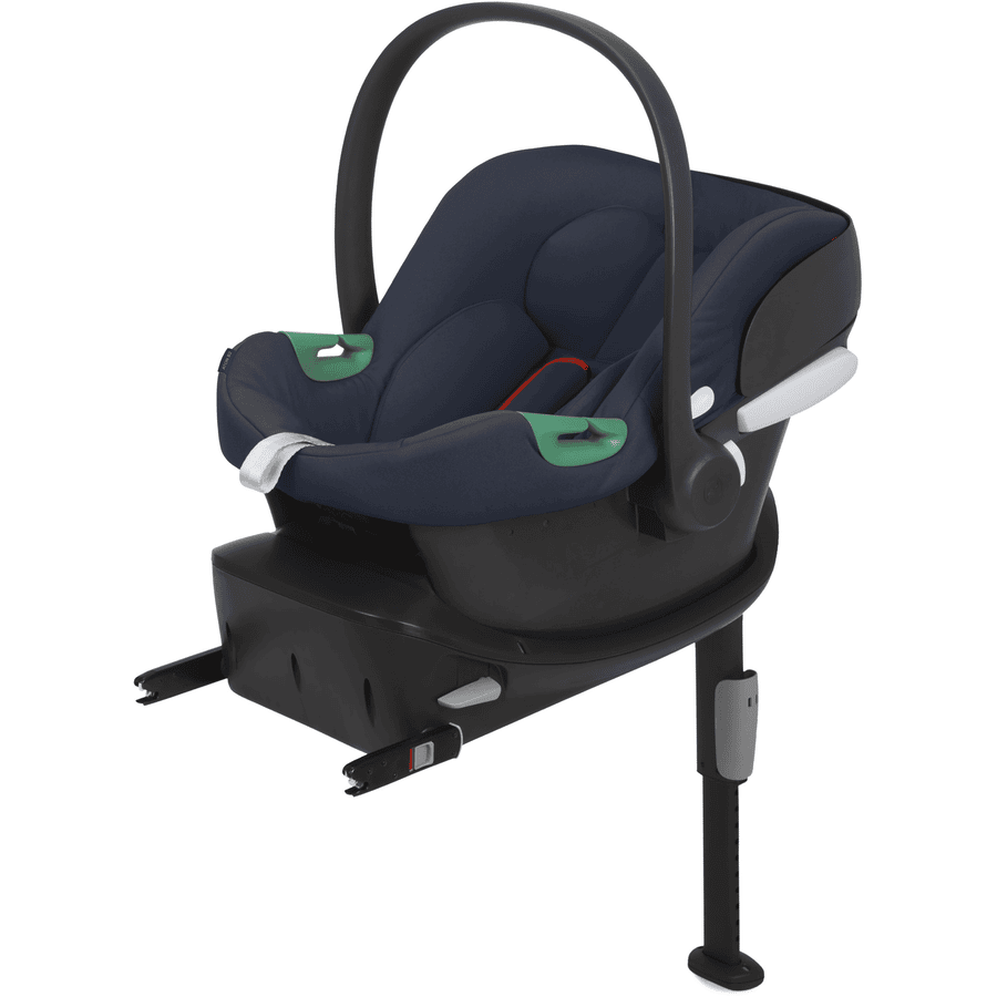 cybex SILVER Babyskydd Aton B2 i-Size Bay Blue inklusive cybex GOLD Basstation Base One