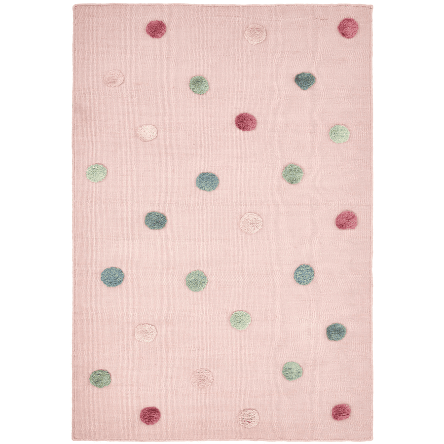 LIVONE Kinderteppich COLORMOON rosa/multi 160x230 cm