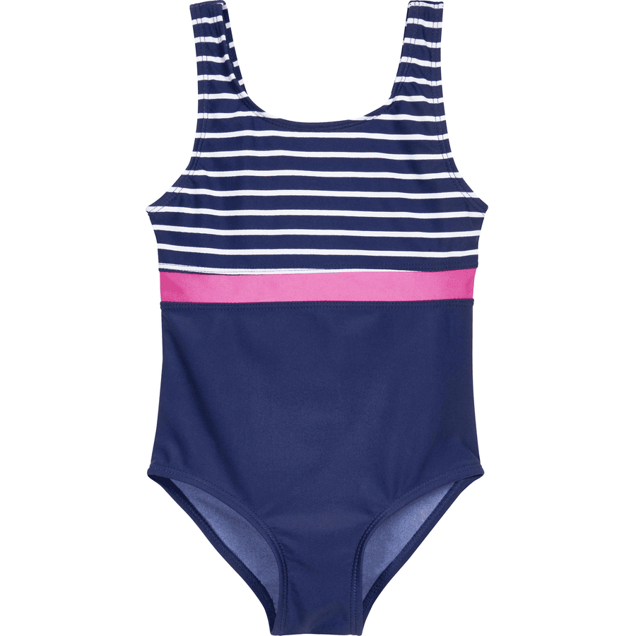 Playshoes  Costume da bagno con protezione UV a righe blu