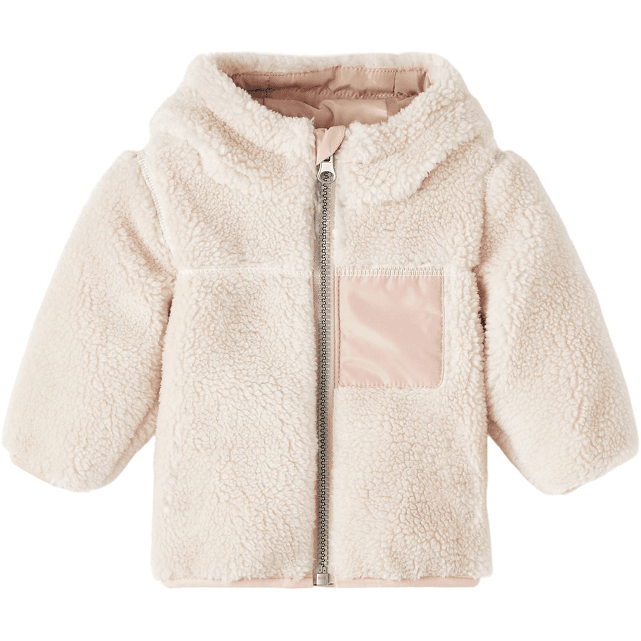 name it Outdoor kurtka Teddy Nbfm adele Sand shell