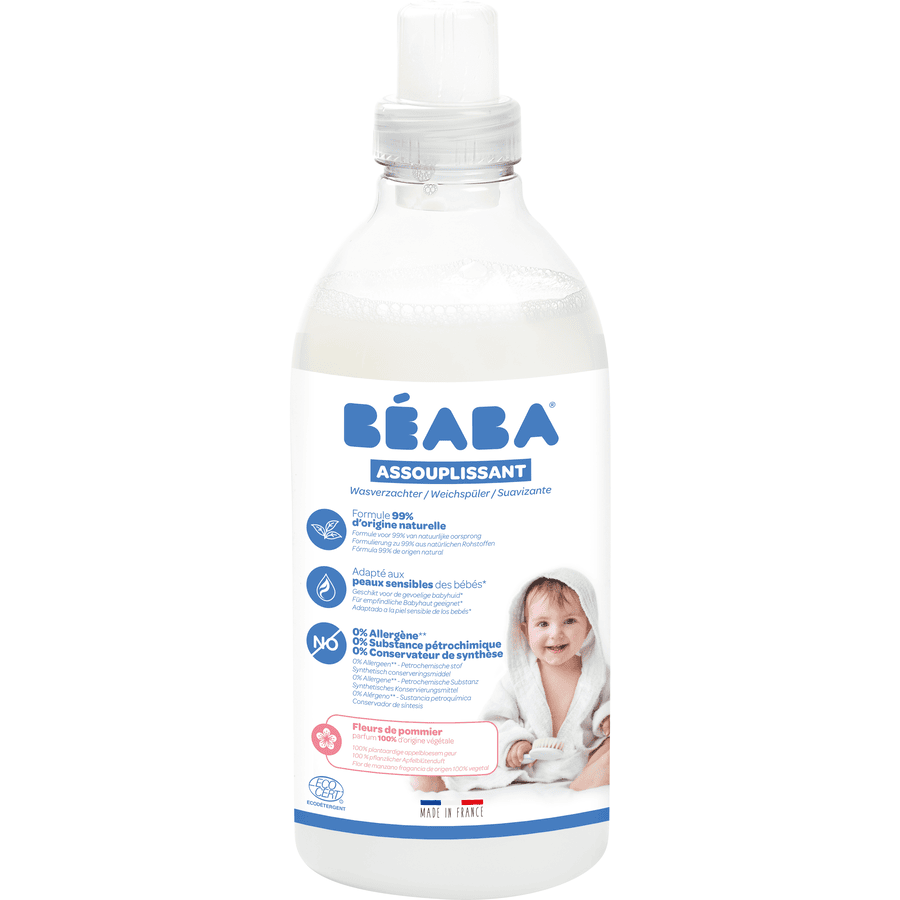  BEABA  ® Tekstilblødgøringsmiddel - æbleblomstduft - 1L