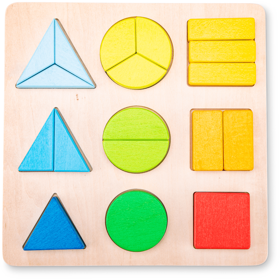 New Classic Toys Geometrisches Formen Puzzle Set 