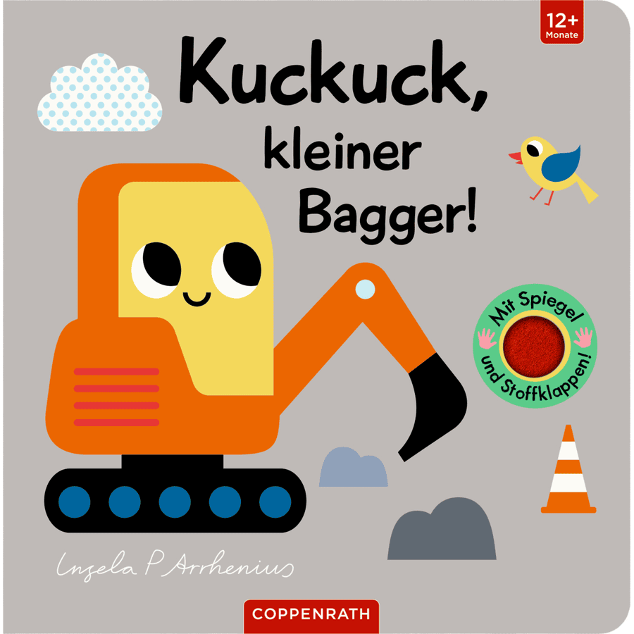 SPIEGELBURG COPPENRATH Mein Filz-Fühlbuch: Kuckuck, kl. Bagger! (Fühlen&begreifen)