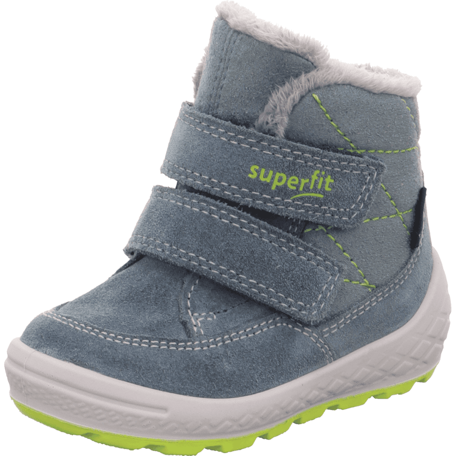 superfit Groovy 2.0 laarzen blauw/lichtgroen (medium)