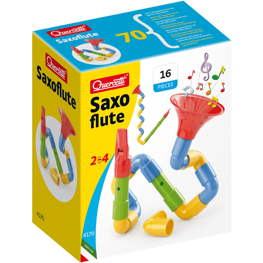 Quercetti Saxoflöte - Kreatives Musikspielzeug