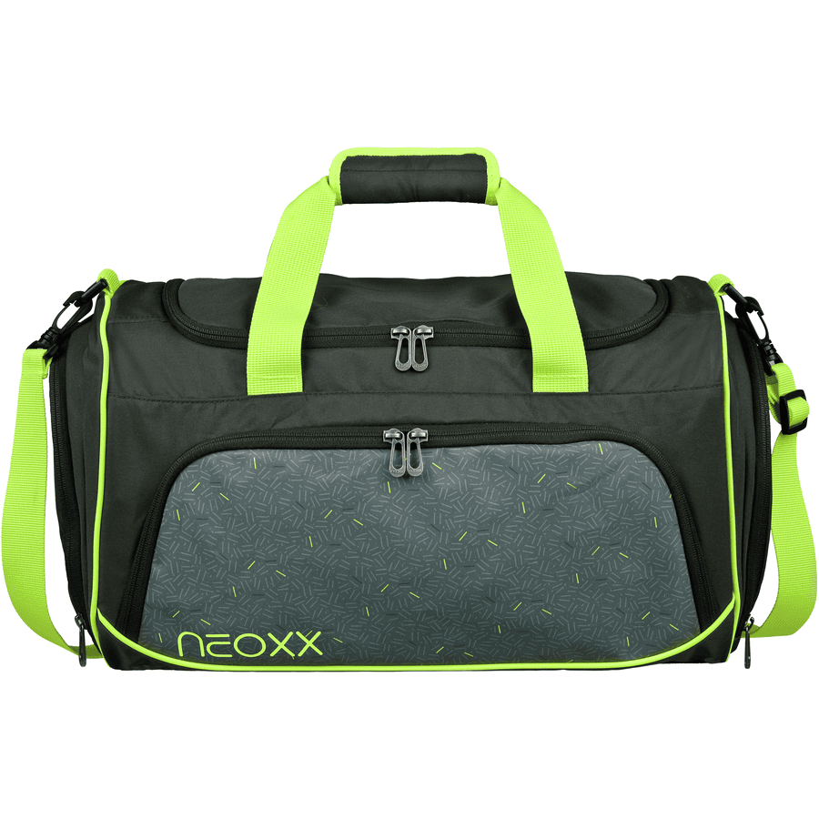 neoxx  Bolsa de deporte Move fabricada con botellas de PET recicladas, gris
