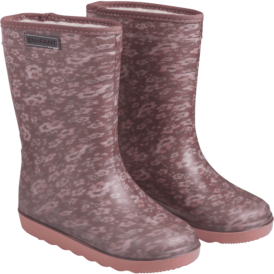 EN FANT Thermo Gummistiefel Withered Rose