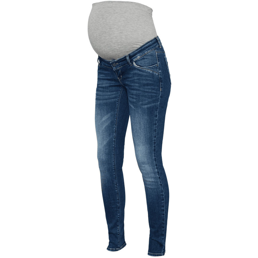 mama  legitious Maternity jeans MLSAVANNA Medium Blue Denim