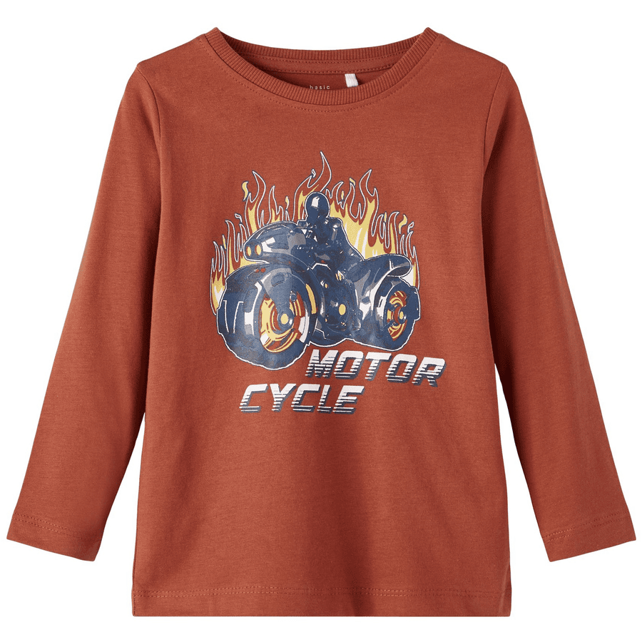 name it Langarmshirt Nmmvictor Maple Syrup