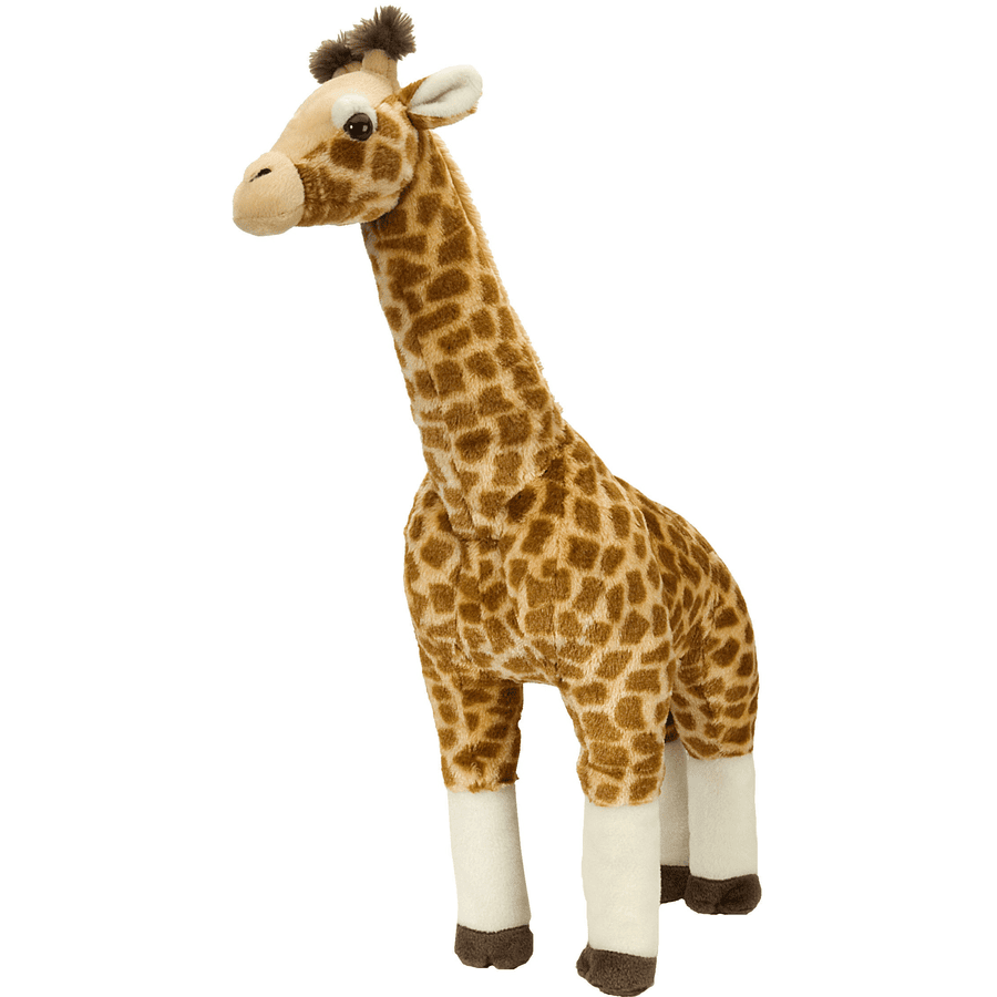 Wild Republic Cuddly Toy Cuddle kins Jumbo Giraffe in piedi
