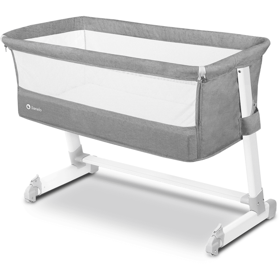 lionelo Beistellbett Theo Concrete