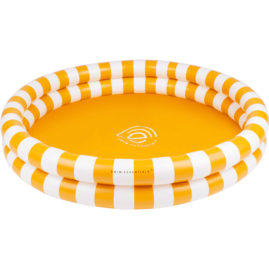 Swim Essentials Printed Children's Pool 100 cm Yellow Stripes