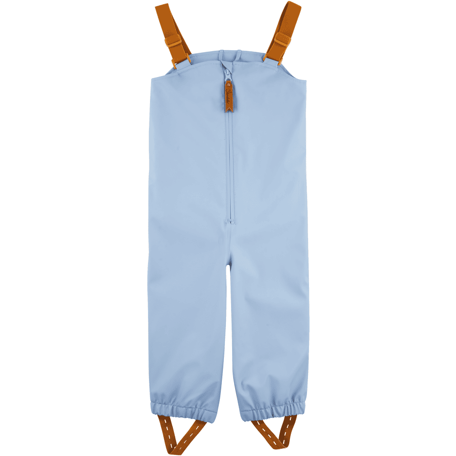 Sterntaler Pantalón de lluvia azul liso sin forro 