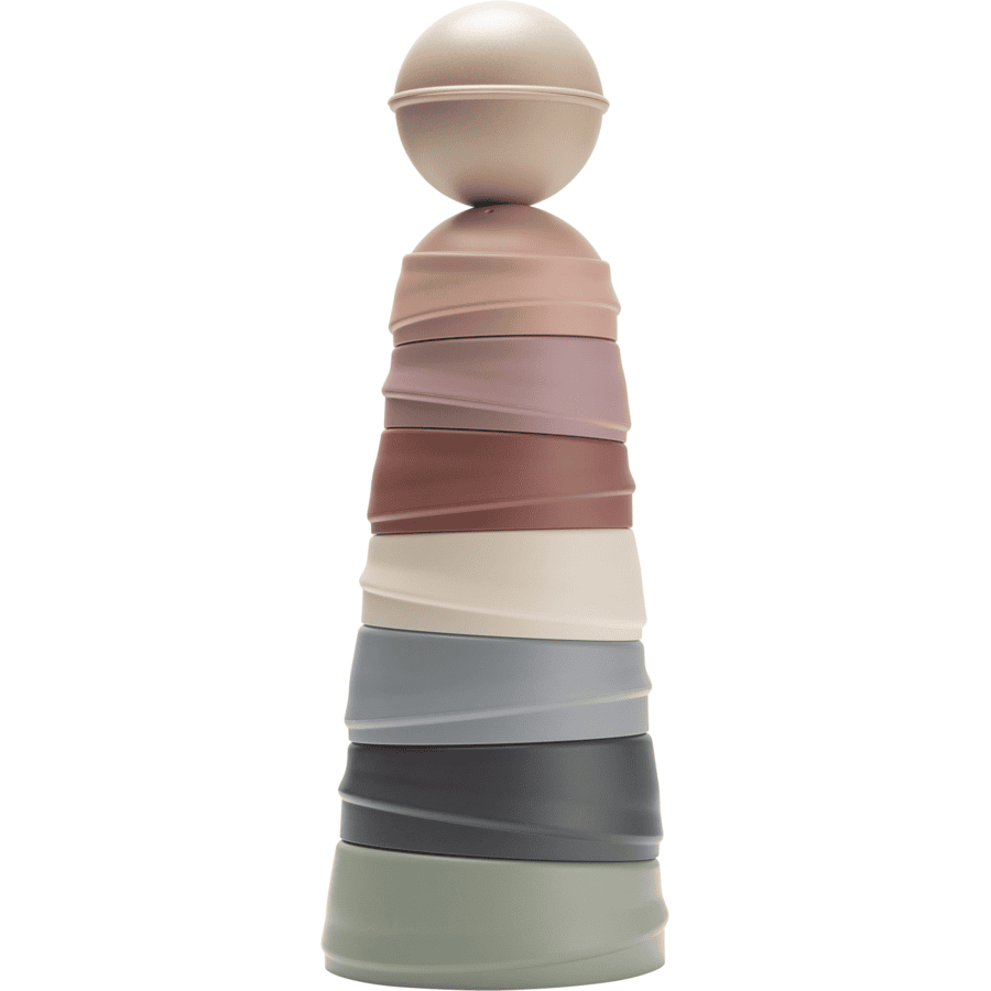 BIBS® Tour d'empilage Pastel Rainbow