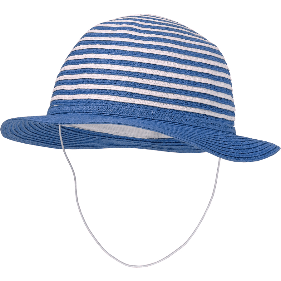 maximo Girls Hat stripes denim-arctic-white