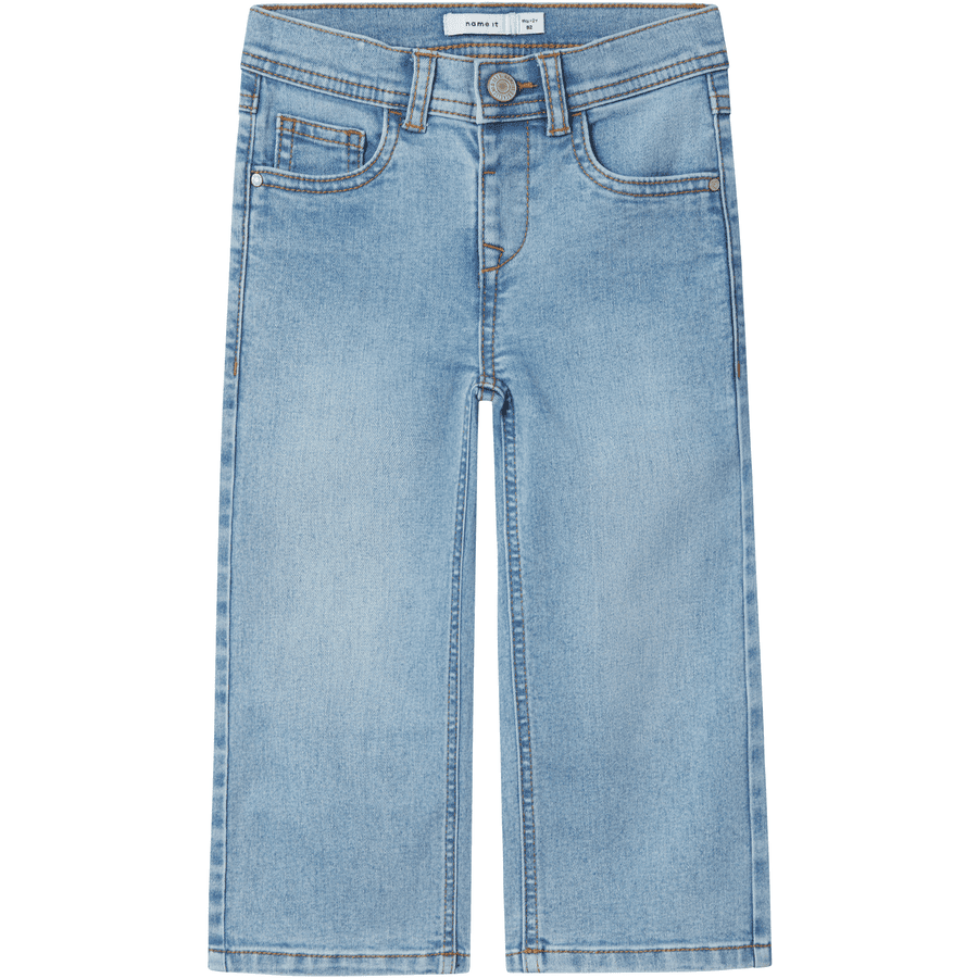 name it Wide Jeans Nmfrose Light Blue Denim