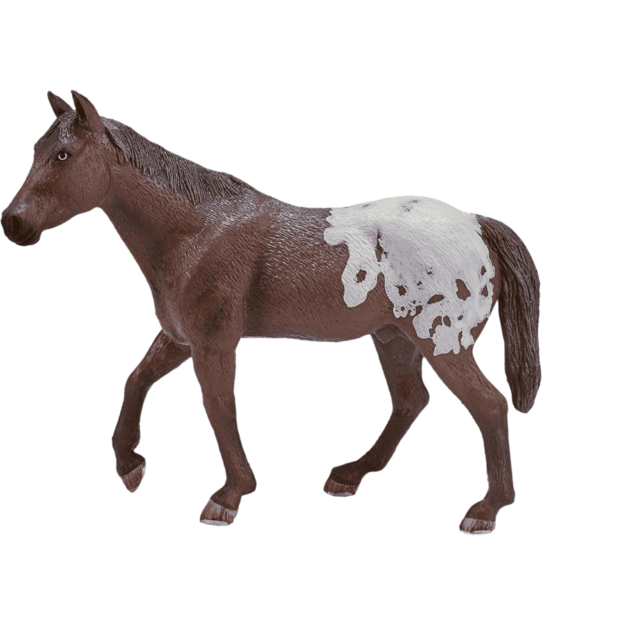 Mojo Figurine cheval étalon alezan Appaloosa Horses