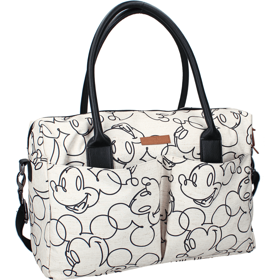 Kidzroom Wickeltasche Mickey Mouse Proud Of You Cremefarben
