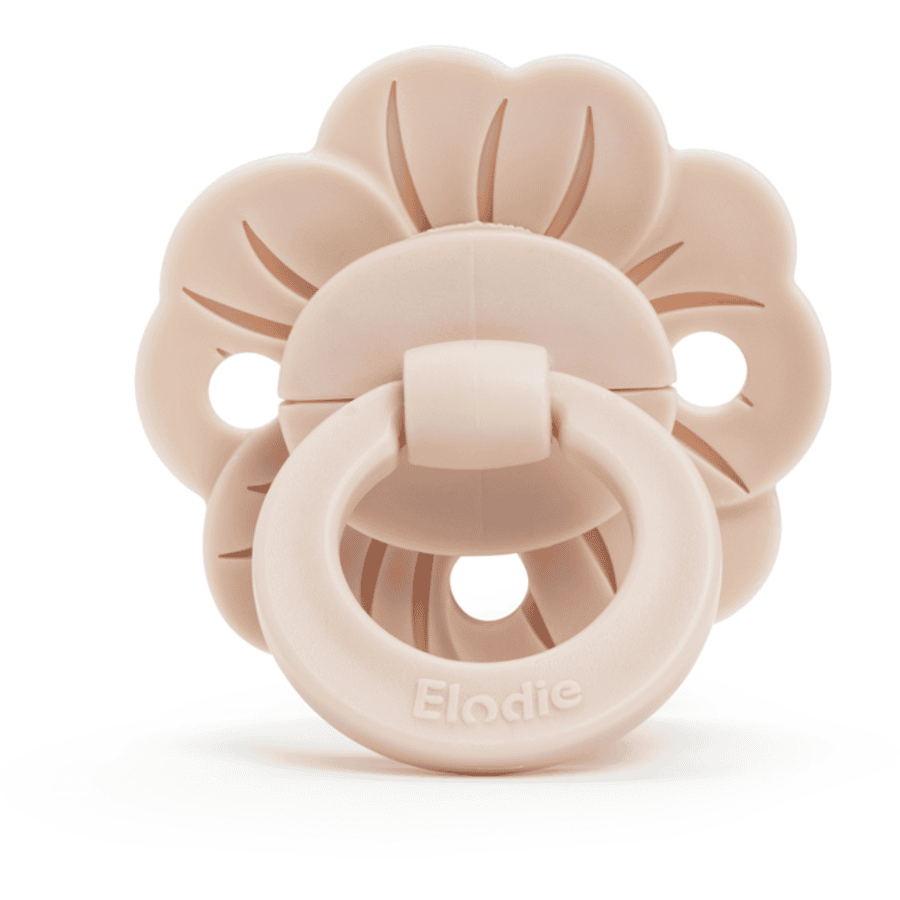 Elodie Bloom powder Siliconen fopspeen vanaf 3+ maanden, roze