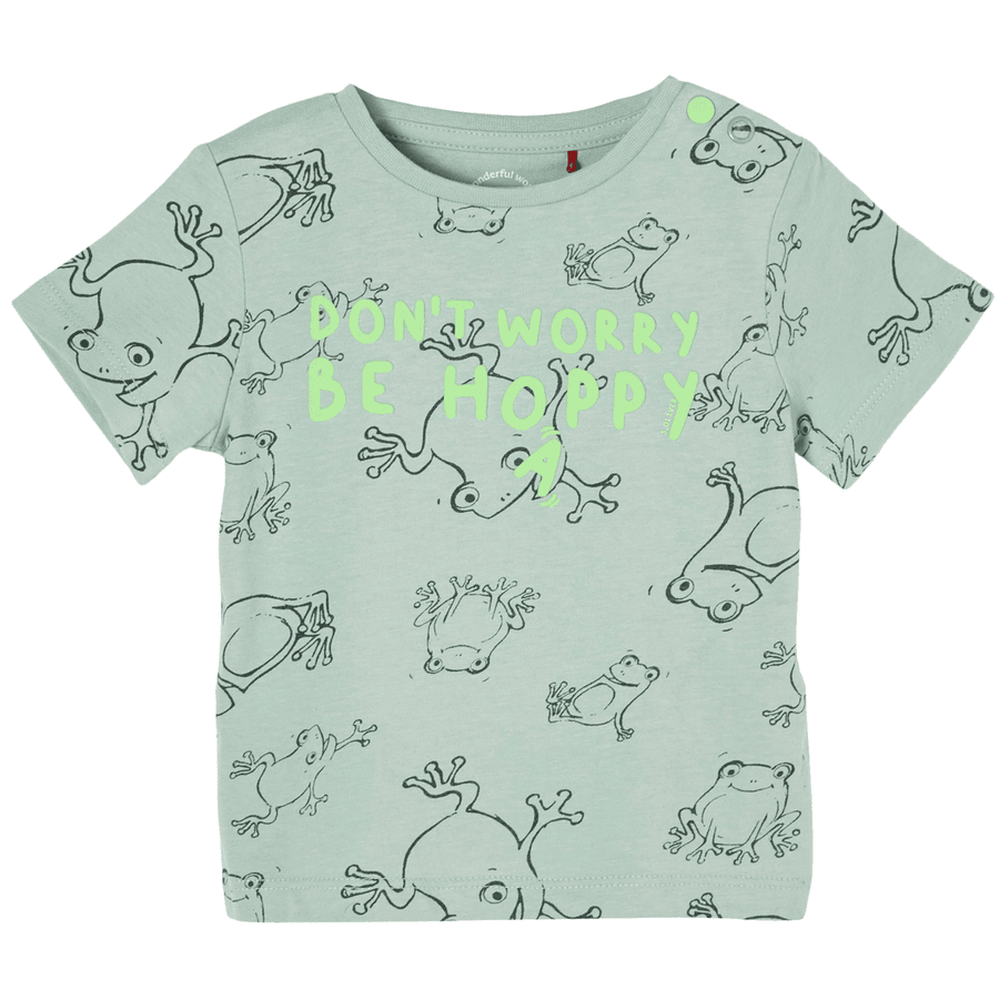 s. Olive r T-shirt à motif de grenouille Print 