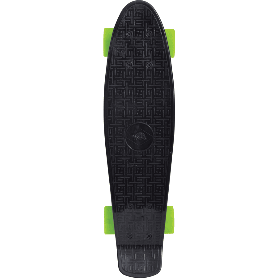 SCHILDKRÖT® Retro Skateboard Native Black