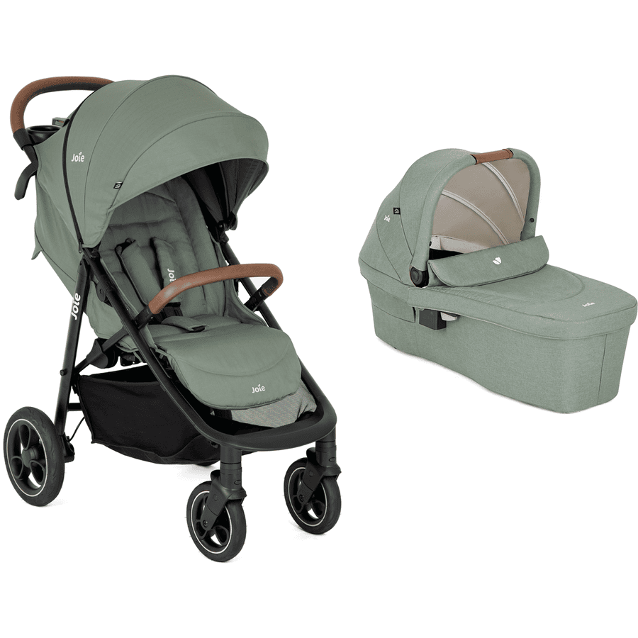 Joie Litetrax Pro kinderwagen inclusief Ramble XL Laurel reiswieg