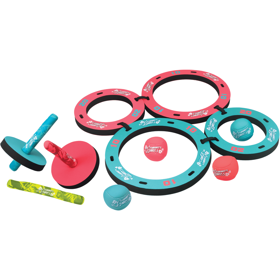 XTREM Toys and Sports - SUMMER GAMES 3 in 1 Pool Ring Toss Set 